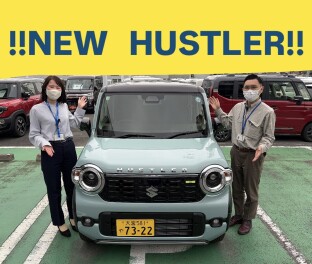 ハスラーの試乗車が仲間入りしました！
